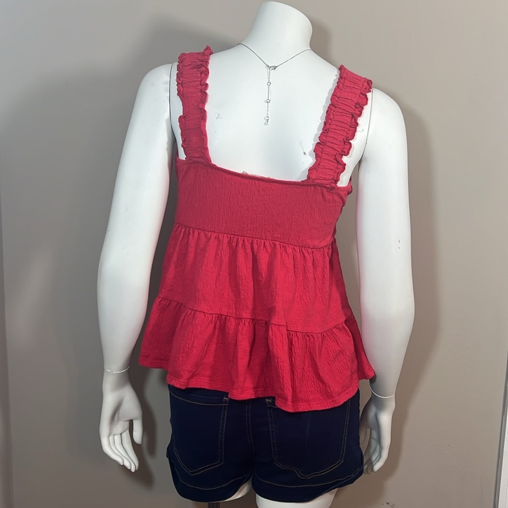 Altar’d State Red Tank Top - Picture 2 of 4